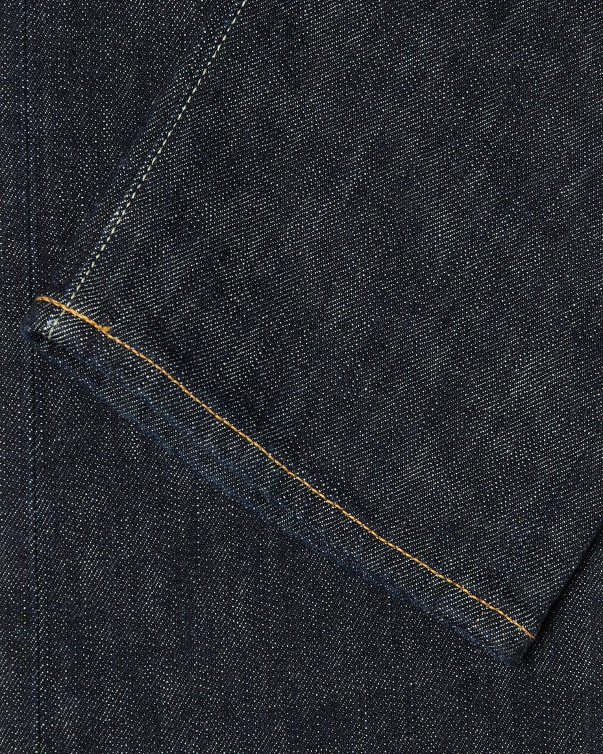Edwin ED-80 CS Yuuki Blue Rinsed Contrast Slim Tapered Jeans