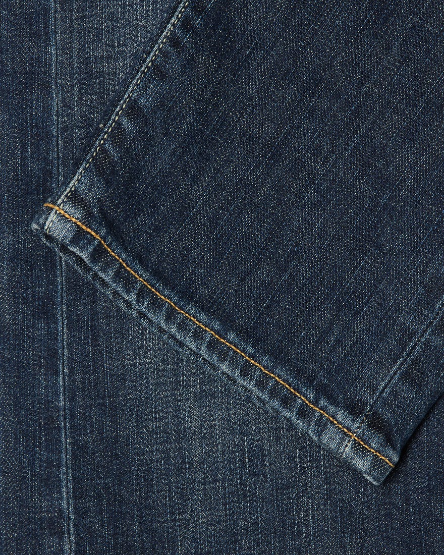 Edwin ED-80 CS Yuuki Blue Slim Tapered Jeans Robun Wash