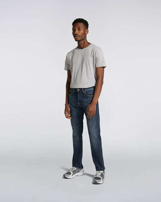 Edwin ED-80 CS Yuuki Blue Slim Tapered Jeans Robun Wash