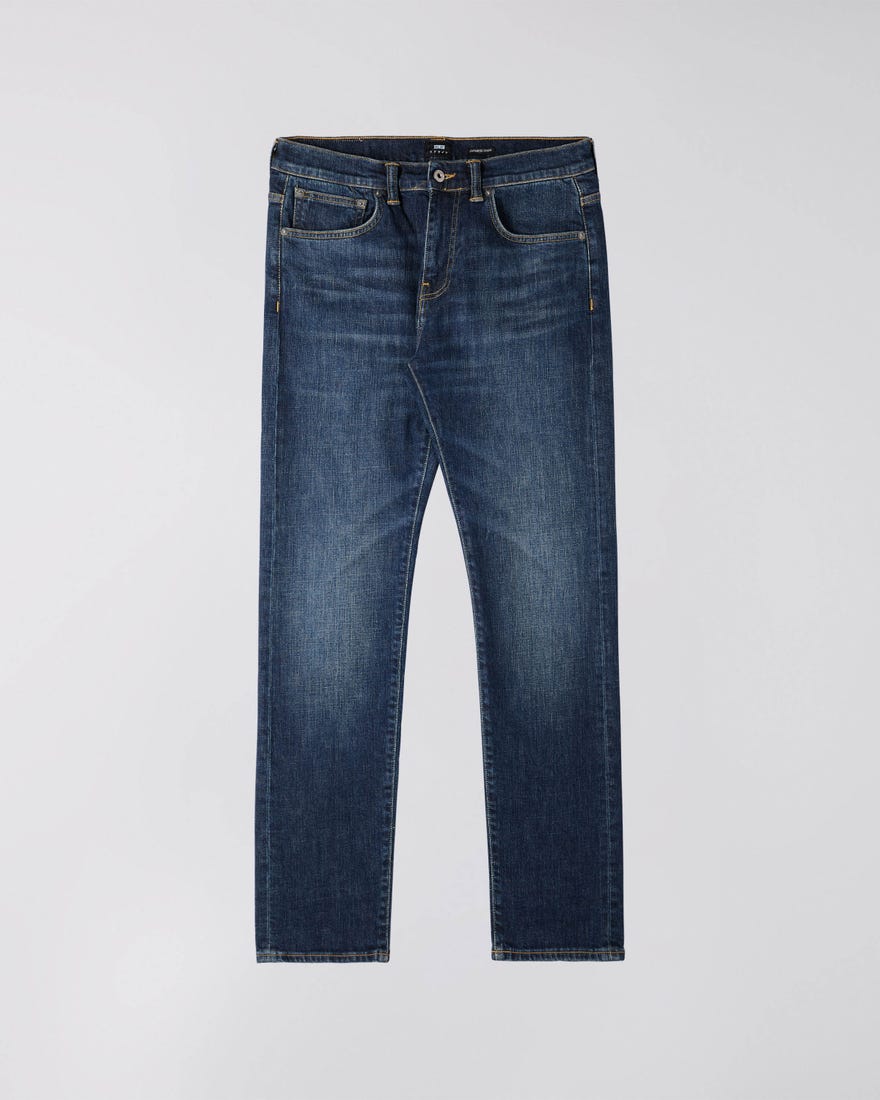 Edwin ED-80 CS Yuuki Blue Slim Tapered Jeans Robun Wash