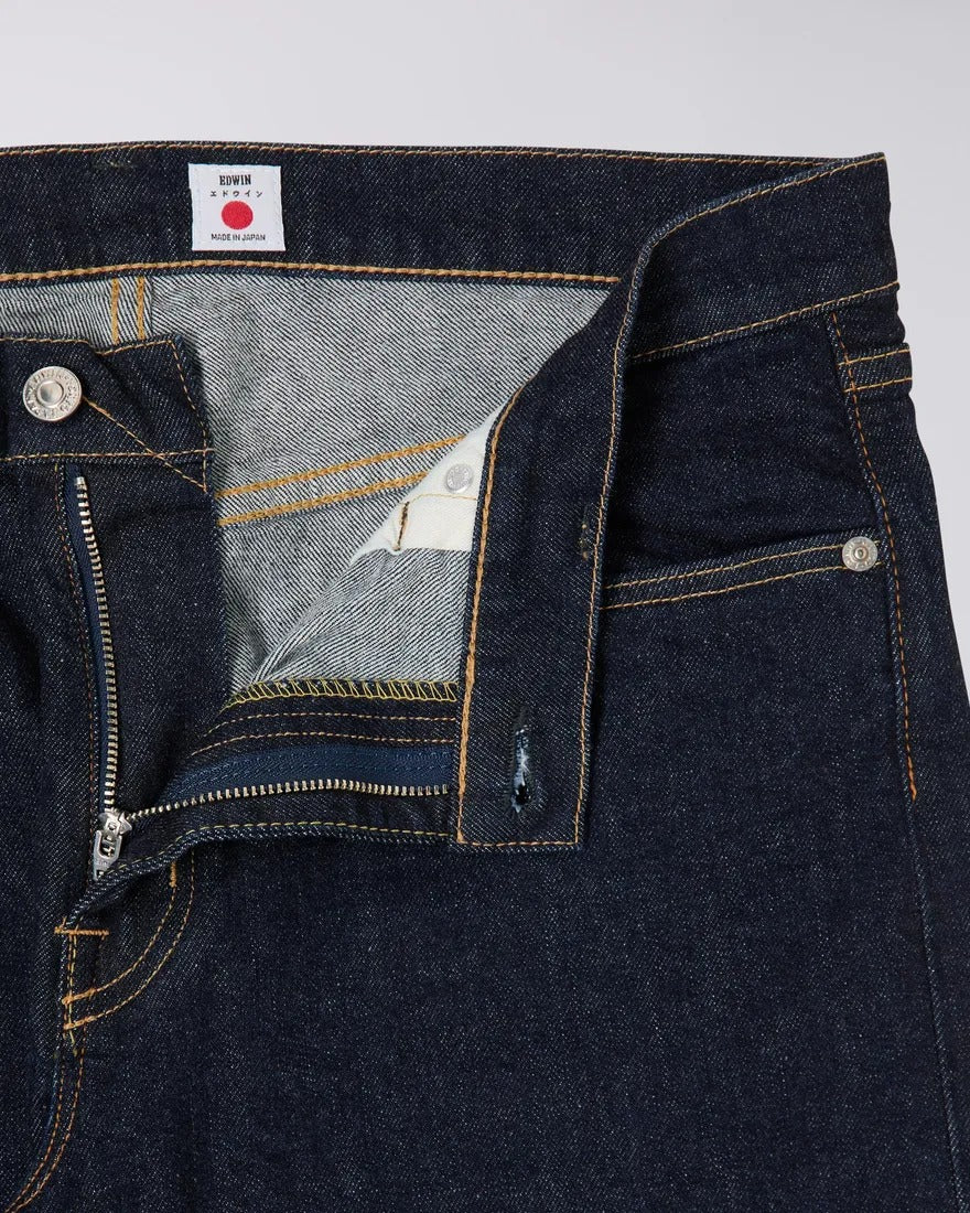 Edwin Regular Tapered Kaihara 13oz Blue Rinsed Denim Jeans