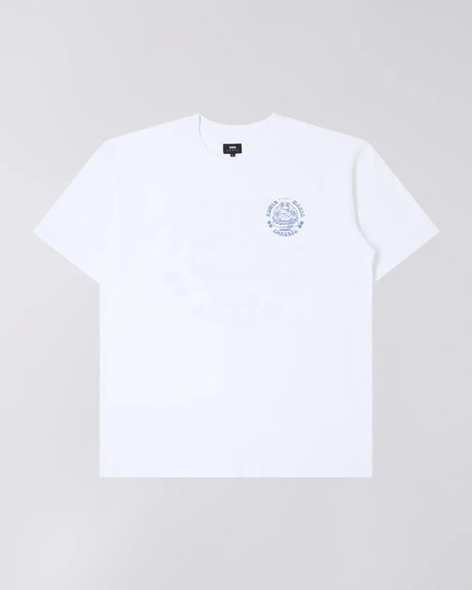 Edwin Music Channel Backprint T-Shirt White