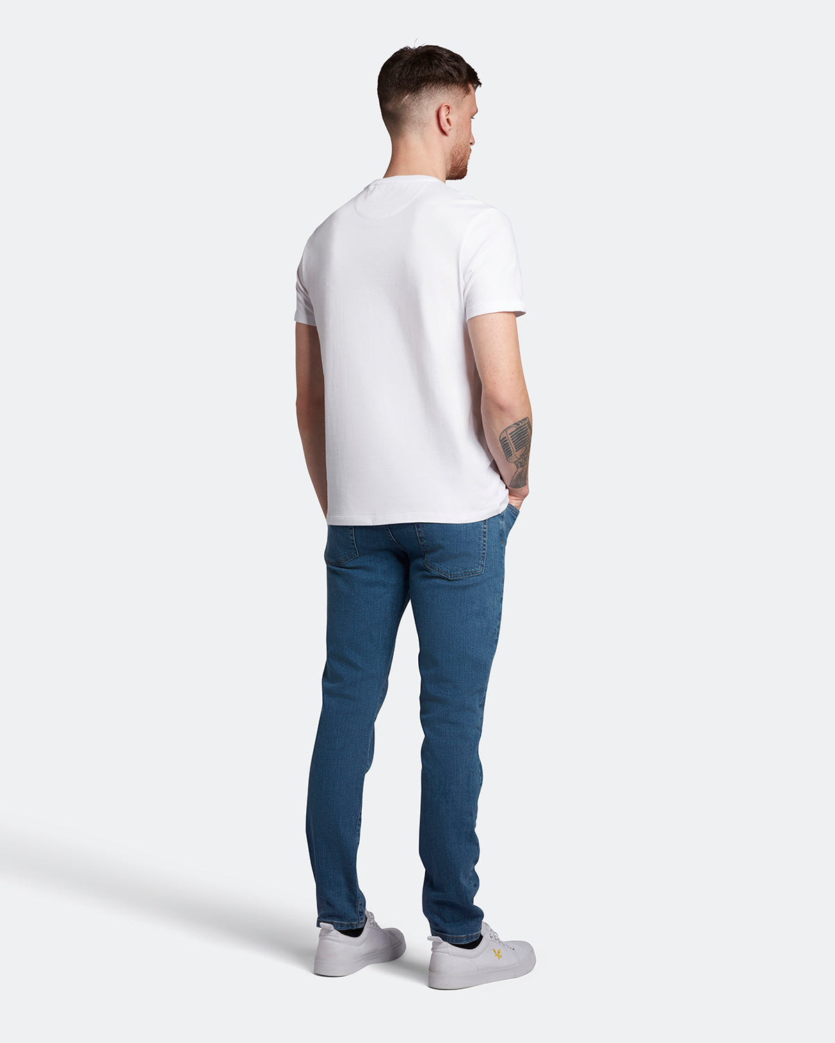 Lyle & Scott Slim Fit Jeans Mid Wash