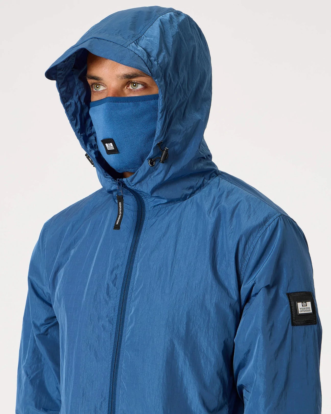 Weekend Offender Technician Jacket in Deep Blue Inocencia