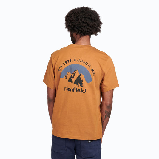 Penfield Arc Mountain Back Graphic SS T-Shirt Rubber