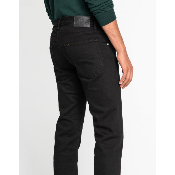 Lee Daren Regular Slim Denim Jeans in Clean Black