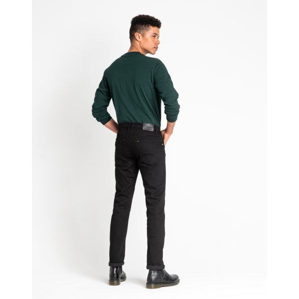Lee Daren Regular Slim Denim Jeans in Clean Black