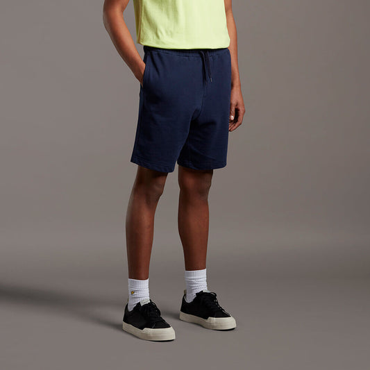 Lyle & Scott Sweat Short in Navy