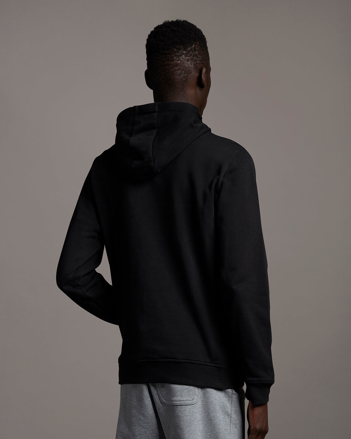 Lyle & Scott Pull Over Hoodie Sweat Black