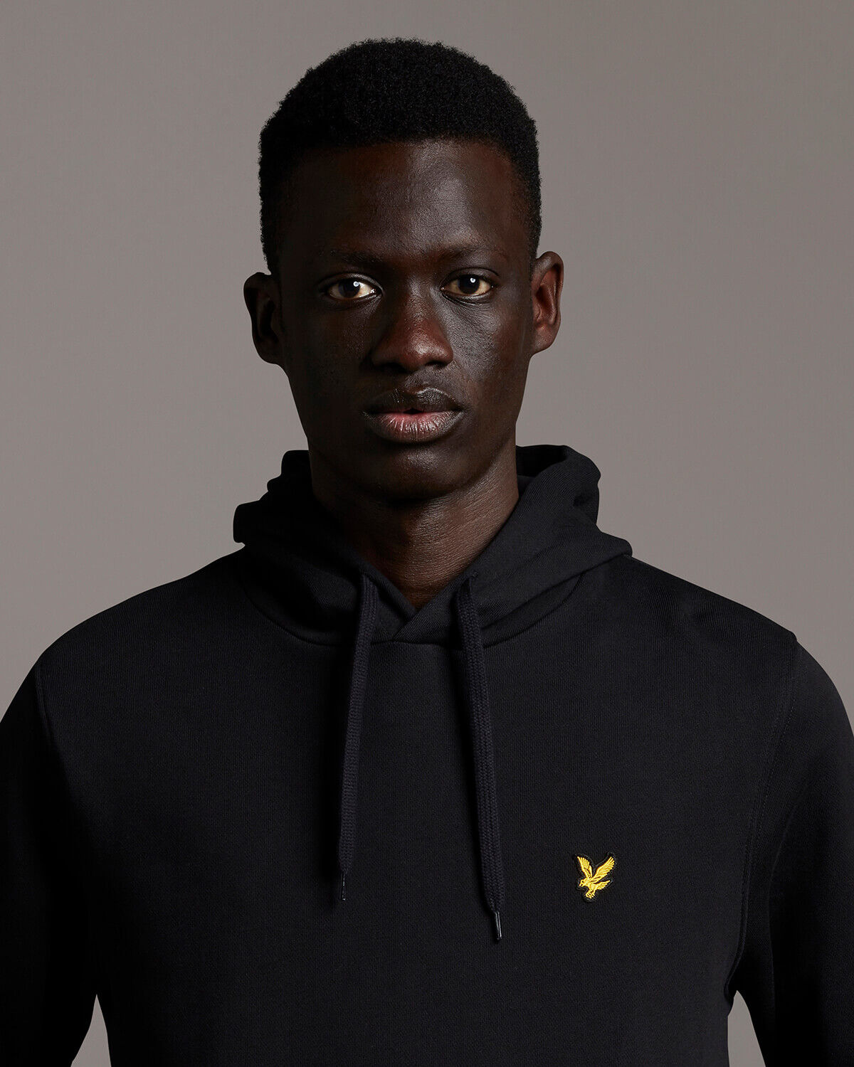 Lyle & Scott Pull Over Hoodie Sweat Black