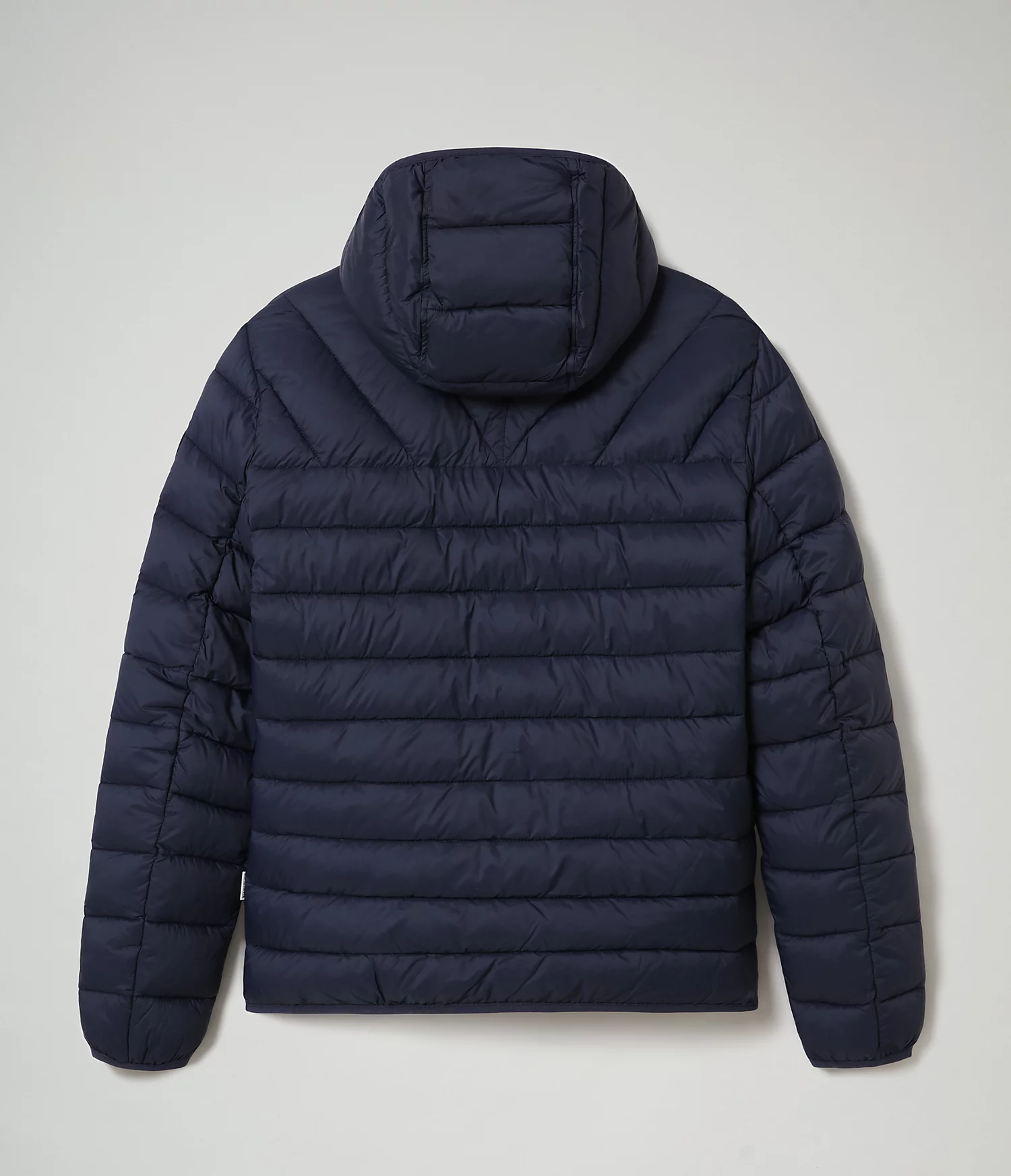 Napapijri Aerons Hood Quilted Puffer Jacket Blue Marine