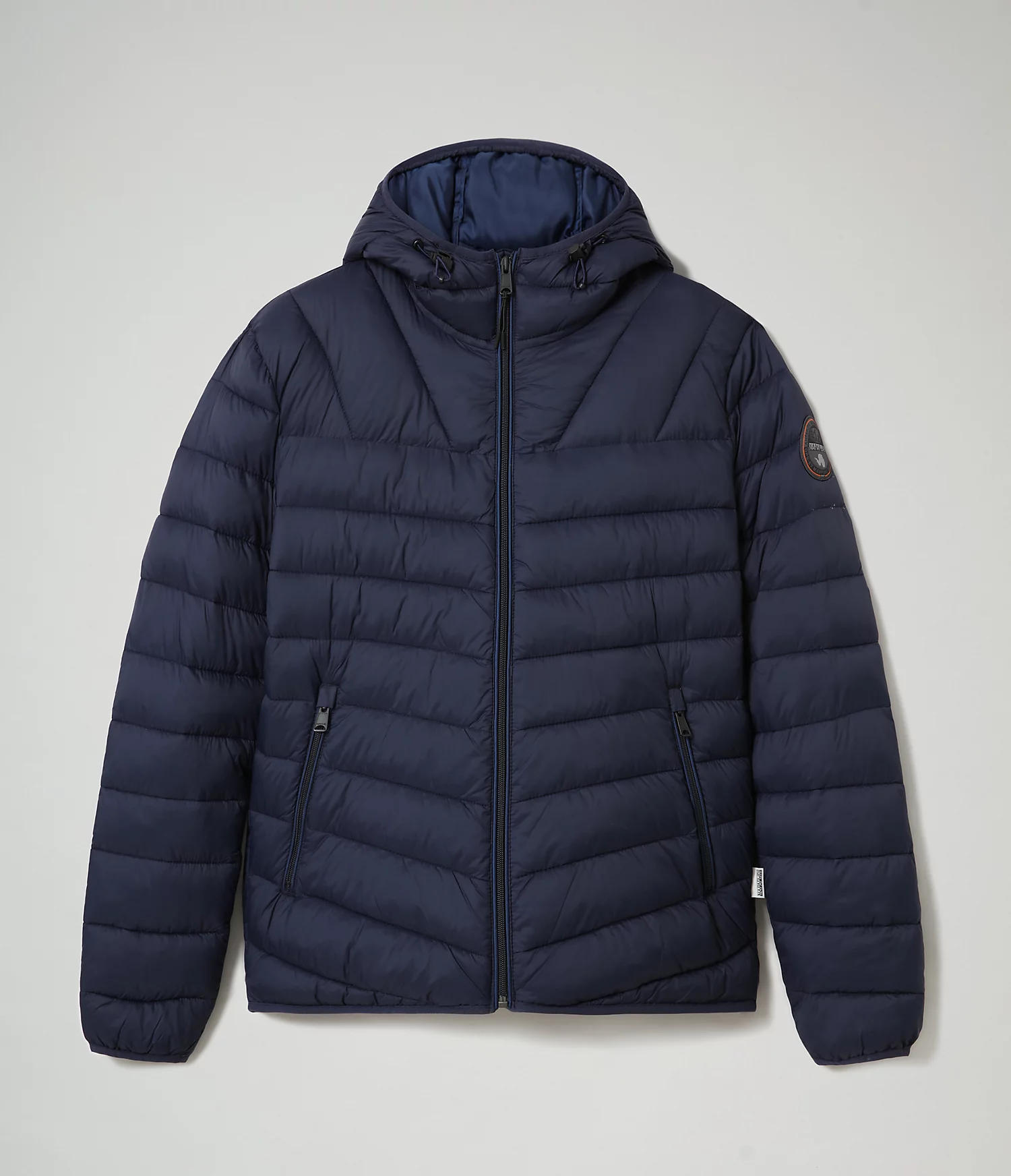 Padded jacket aerons hood hotsell