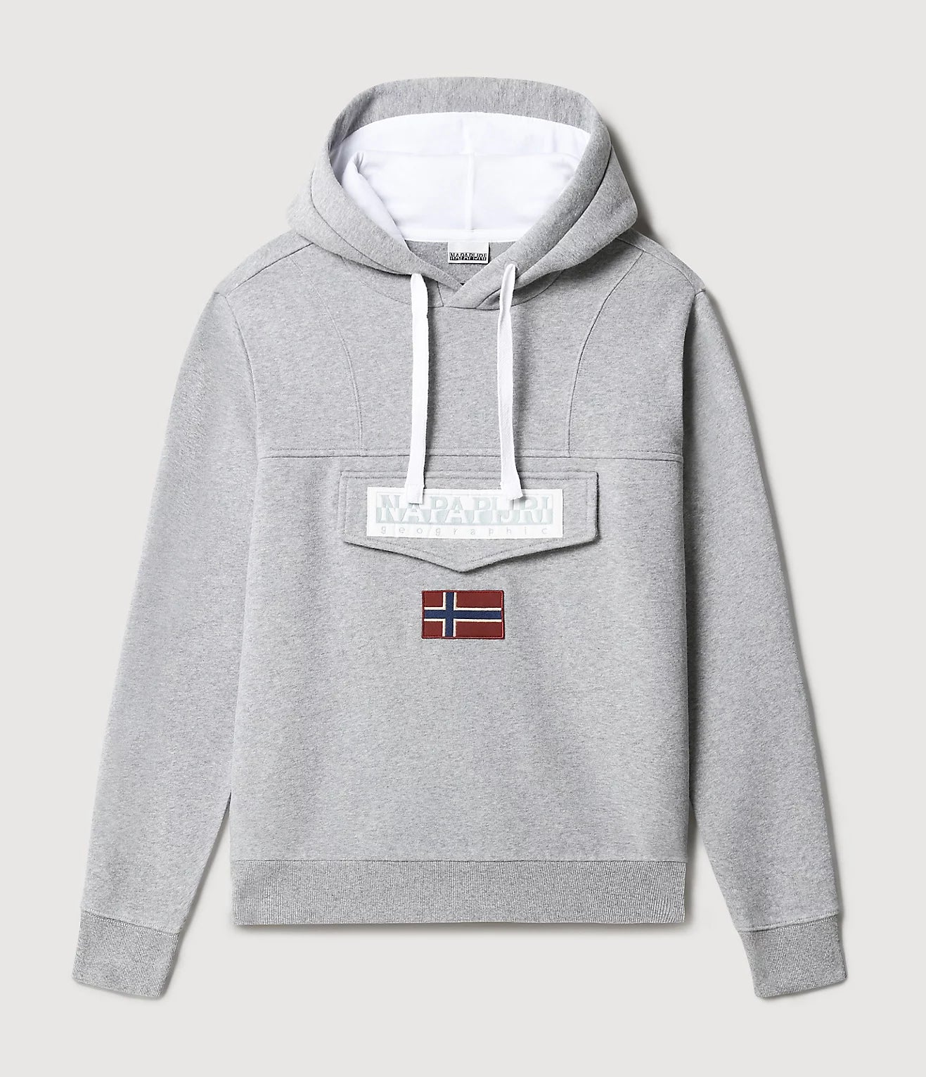 Napapijri burgee hoodie grey outlet
