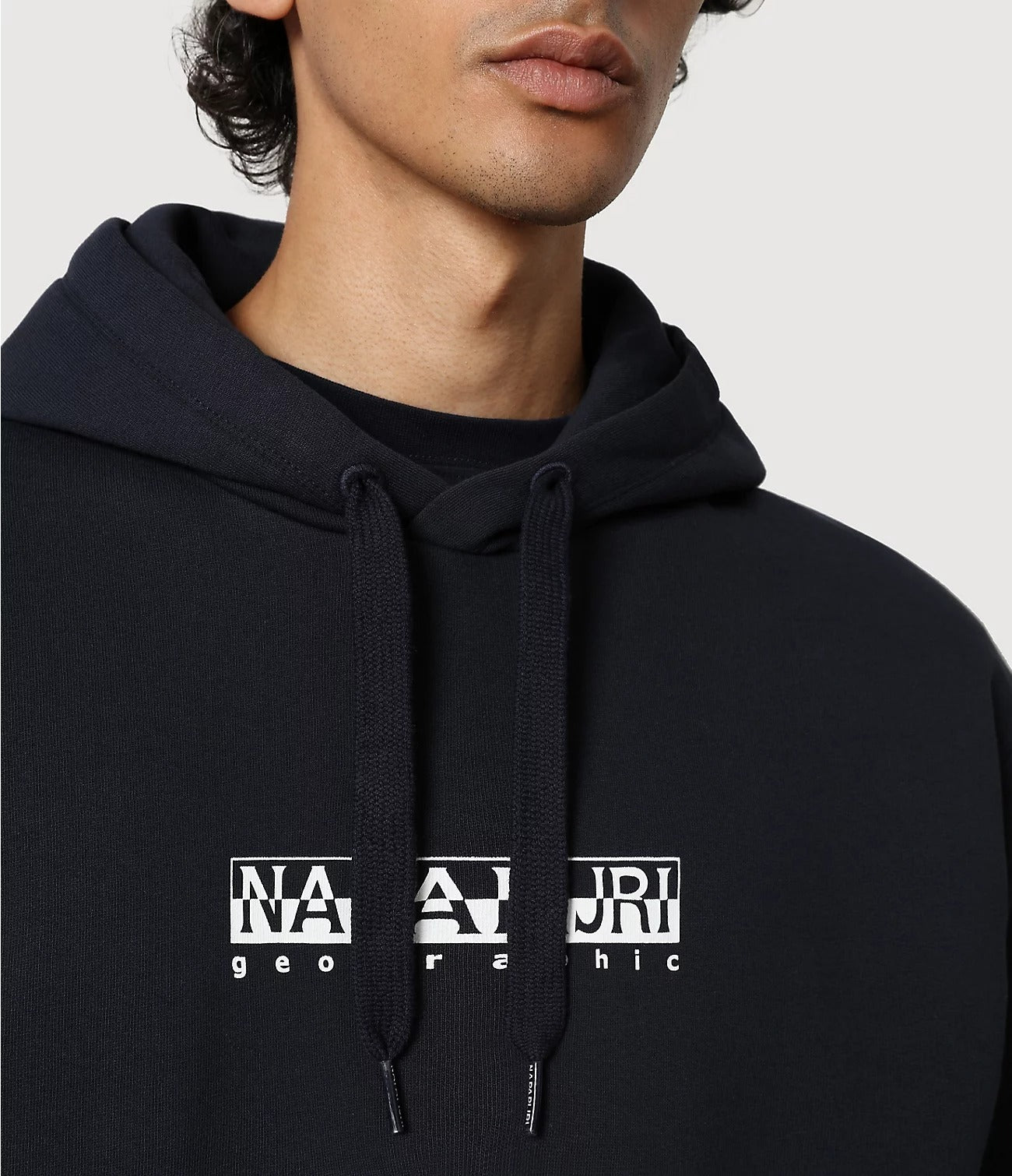 Napapijri B-Box Hoodie in Blu Marine