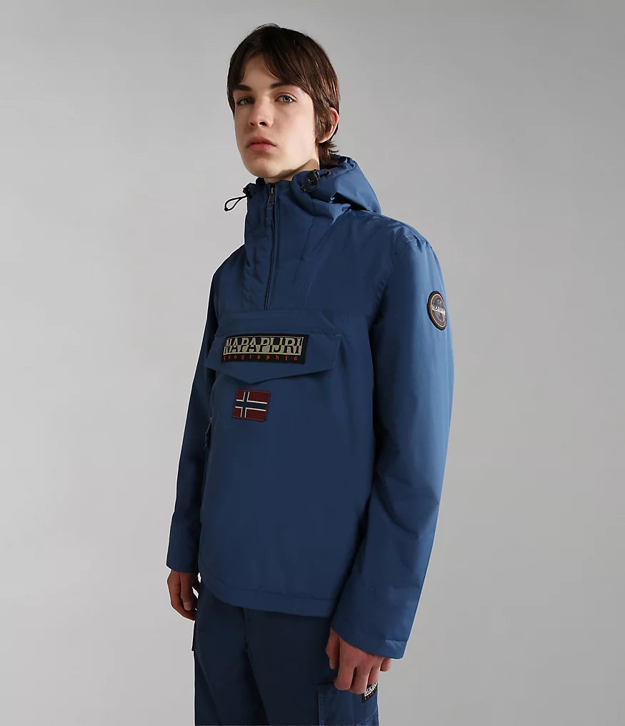 Blue top napapijri coat