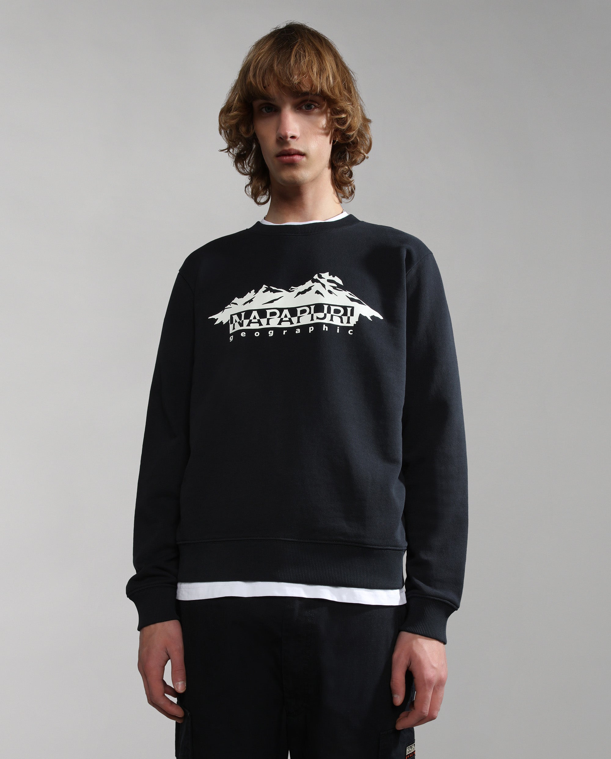 Napapijri B-Racing Crew Sweat in Black