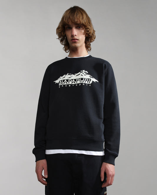 Napapijri B-Racing Crew Sweat in Black