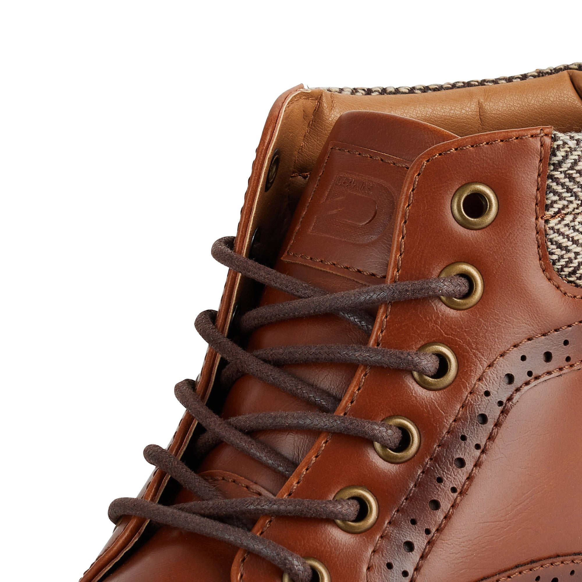 Nicholas Deakins Udon Brogue Boots Brown