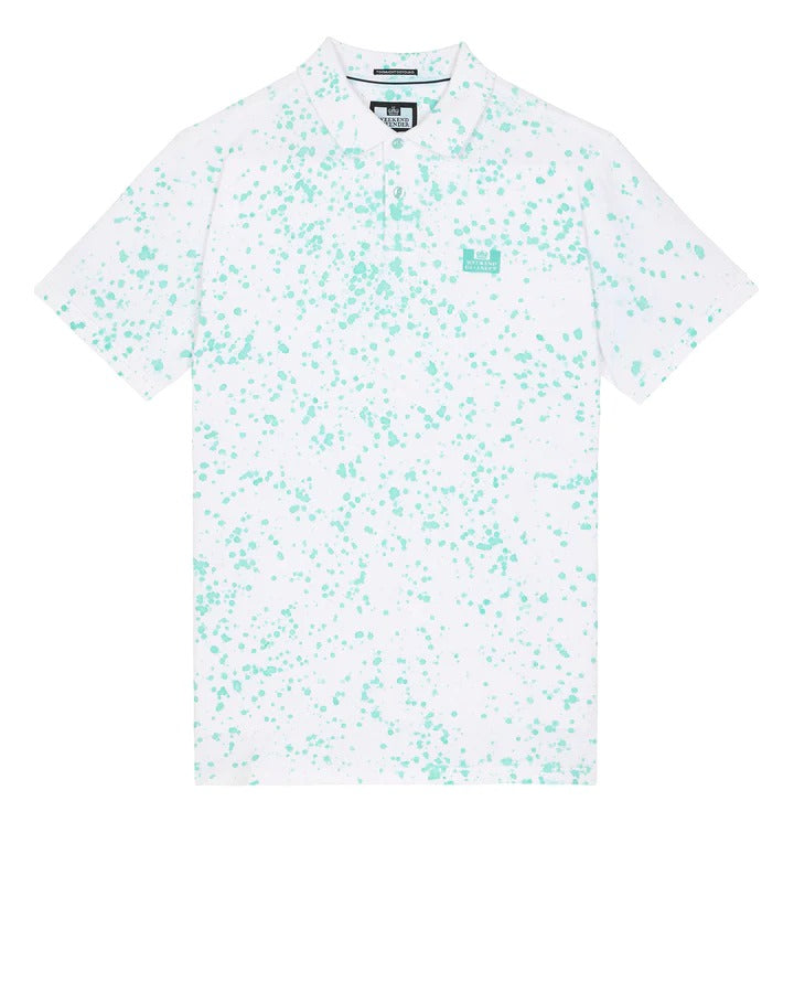 Weekend Offender Linares Polo Aqua Blue
