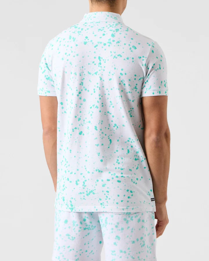 Weekend Offender Linares Polo Aqua Blue