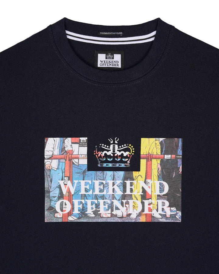Weekend Offender Bissel T-Shirt Navy