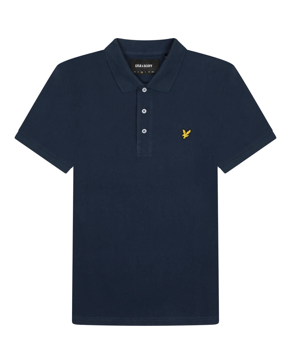 Lyle & Scott Classic Pique Polo in Navy