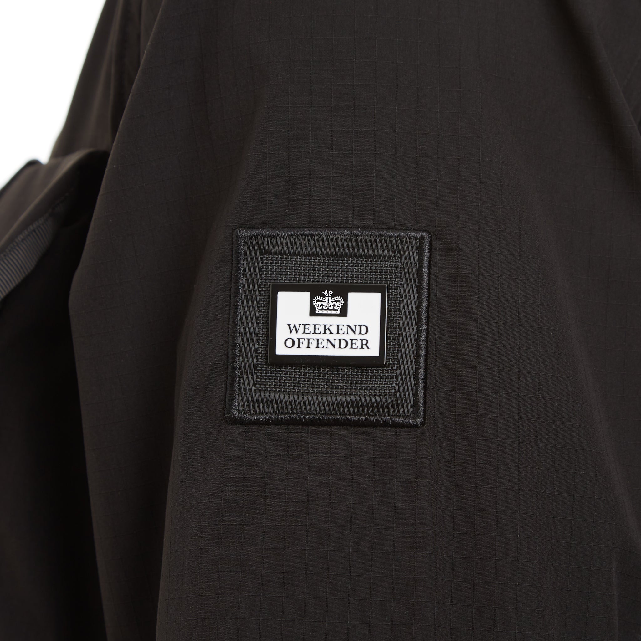 Weekend Offender Walnut Creek Overshirt in Black