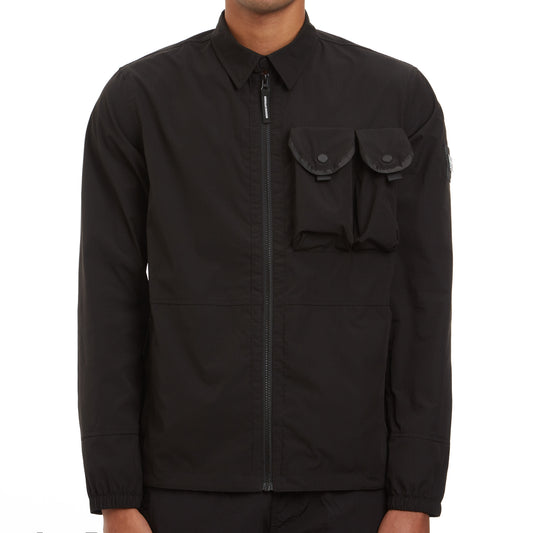 Weekend Offender Walnut Creek Overshirt in Black