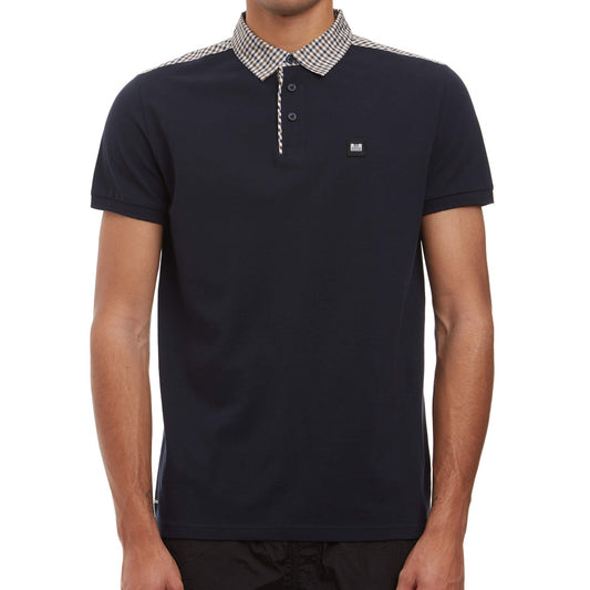 Weekend Offender Costa S/S Polo in Navy