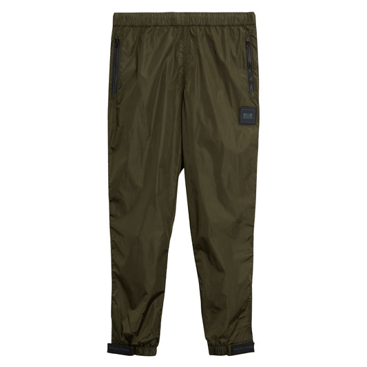 Weekend Offender Espinosa Nylon Pant in Dark Green