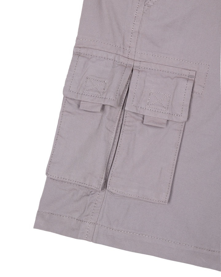 Weekend Offender Mascia Cargo Shorts Smoke Grey