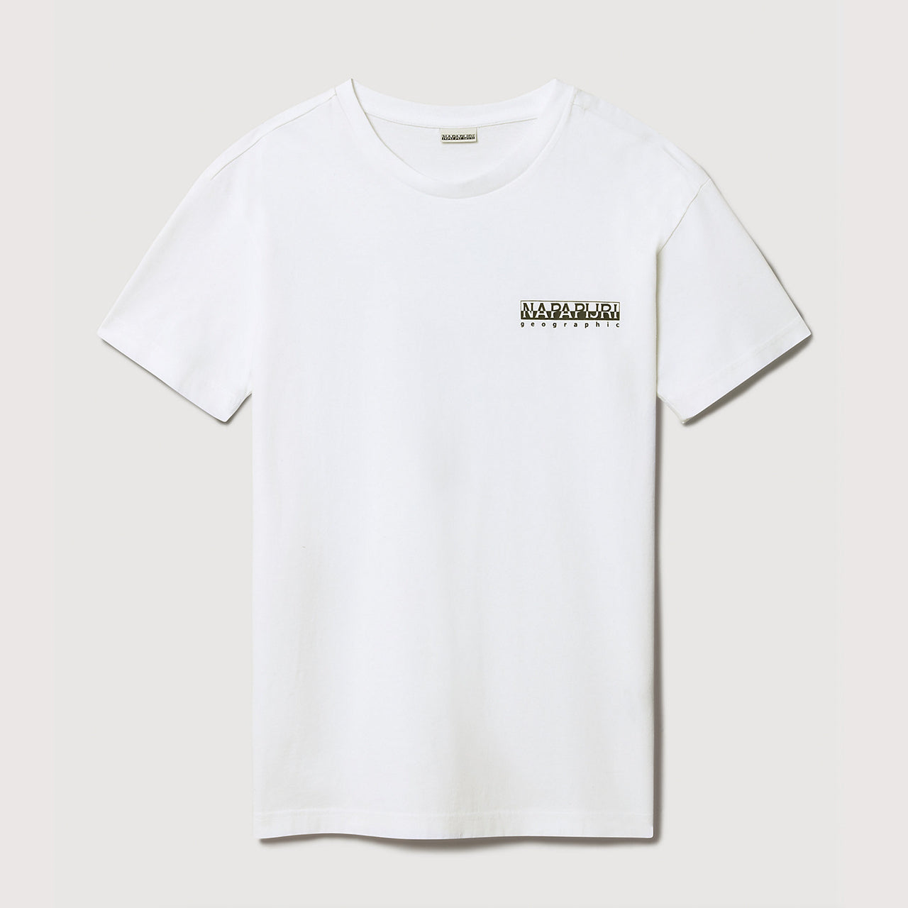 Napapijri Short Sleeve T-Shirt Saretine in Bright White