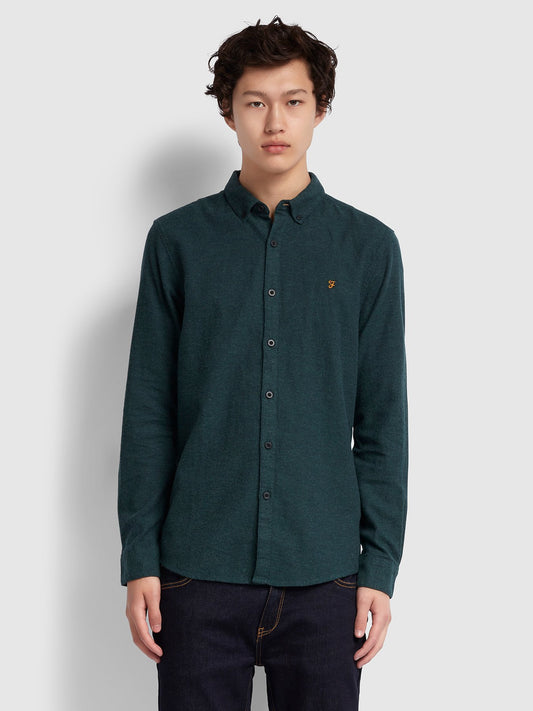 Farah Kreo Shirt in Bright Emerald