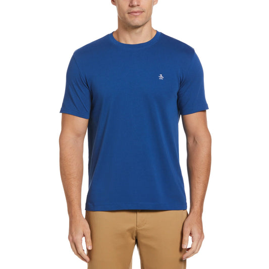 Original Penguin Pin Point T-Shirt Limoges Blue