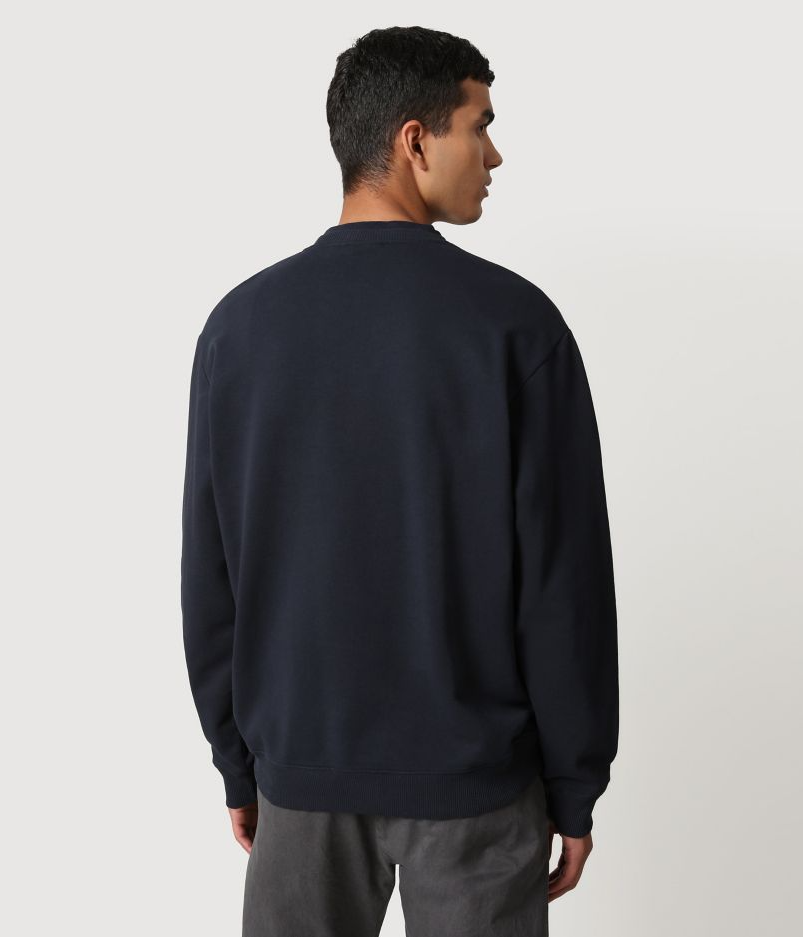 Napapijri B-Box Sweatshirt in Blue Marine