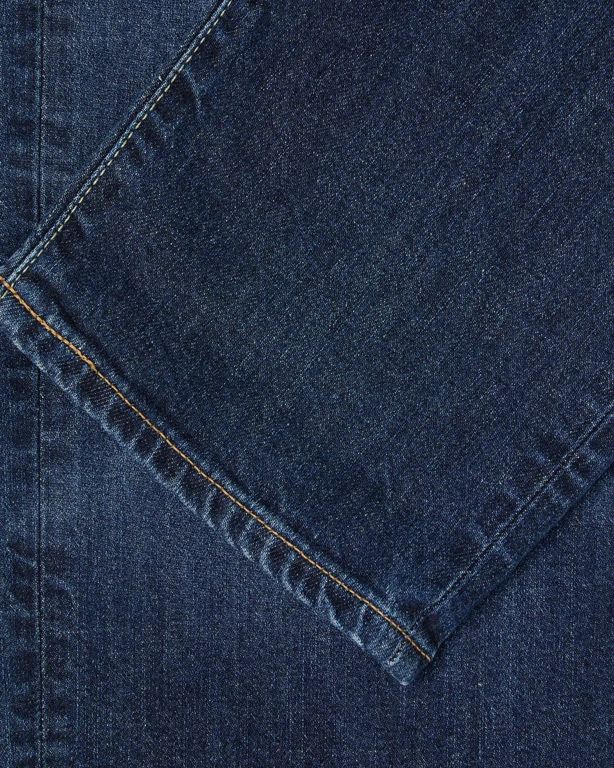 Edwin Regular Tapered Kaihara 13oz Blue Mid Dark Used Denim Jeans