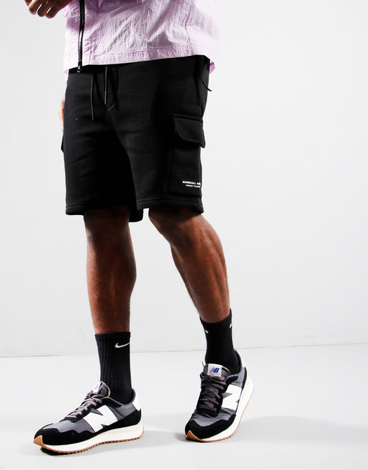 Marshall Artist Siren Cargo Sweat Shorts black