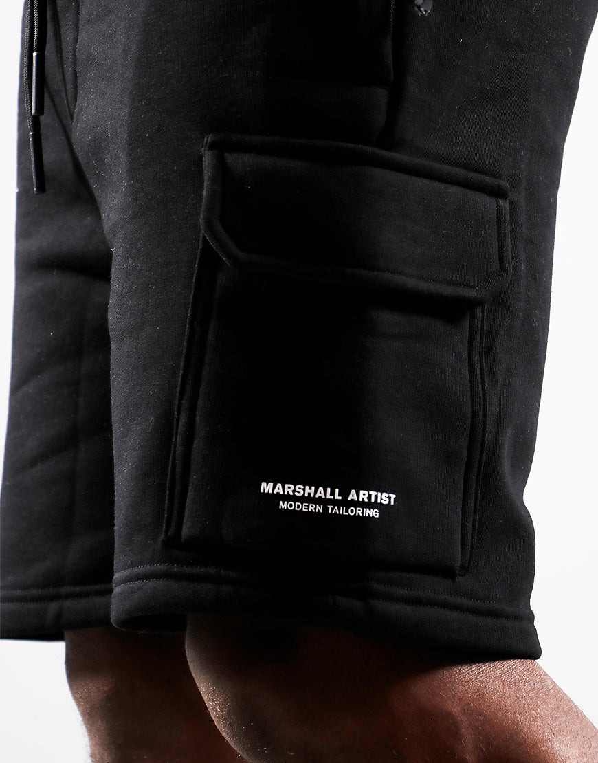 Marshall Artist Siren Cargo Sweat Shorts black