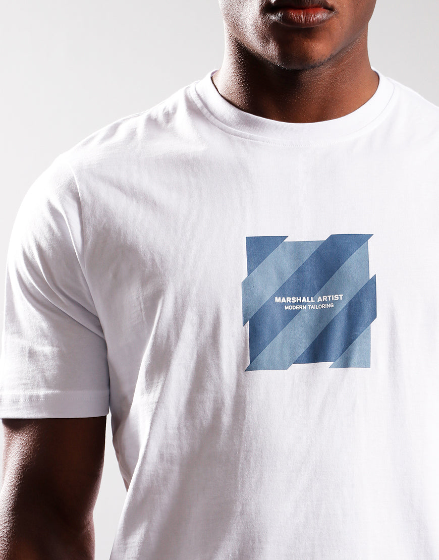 Marshall Artist Box Logo T-Shirt White