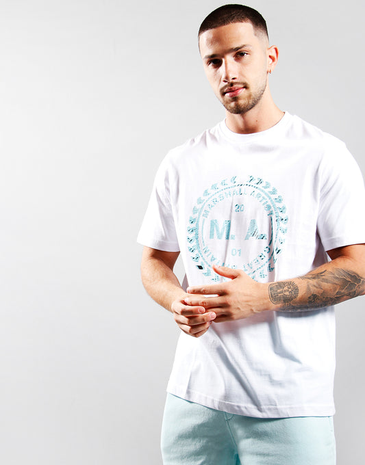 Marshall Artist Crystalised Siren T-Shirt White