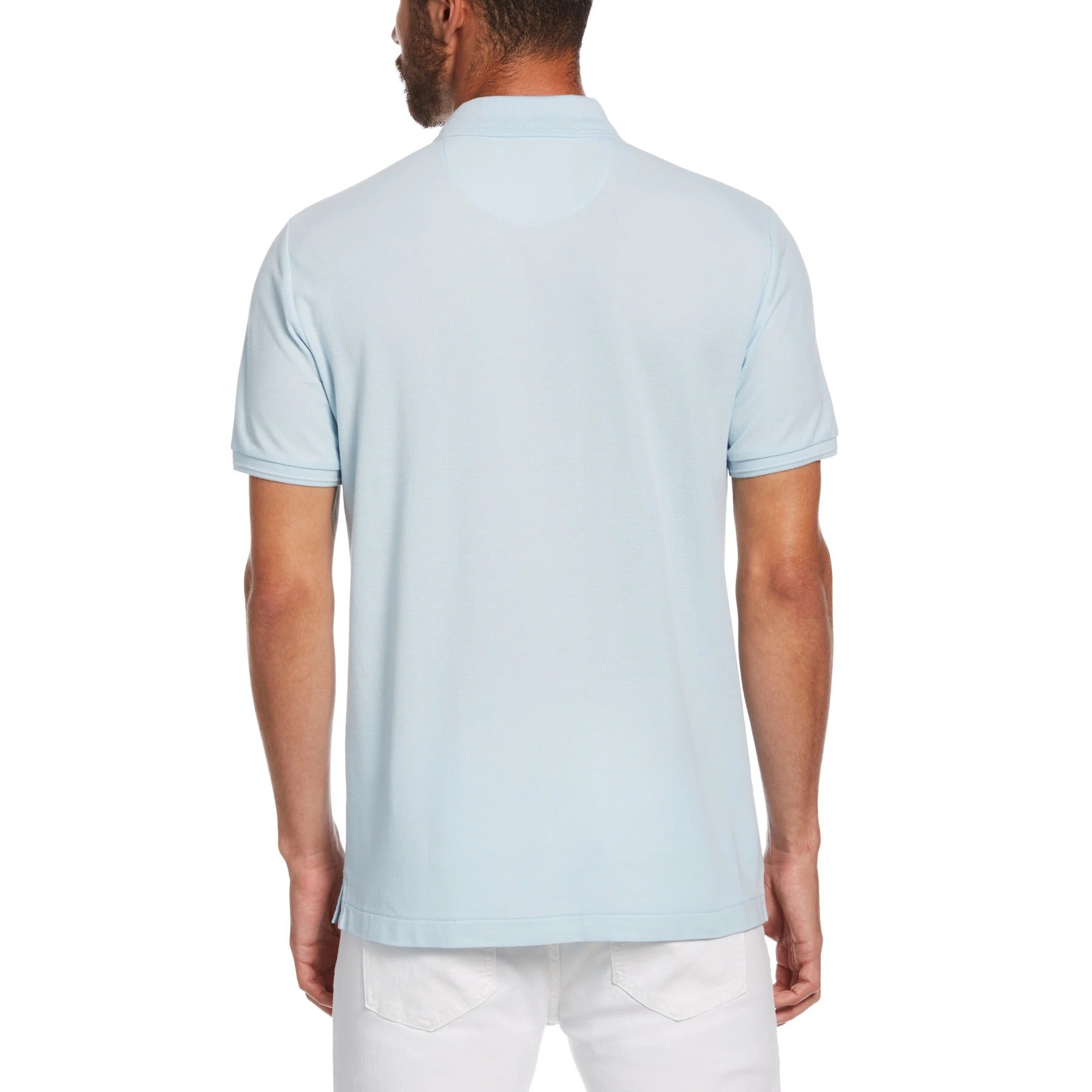 Original Penguin Organic Cotton Polo Omphalodes Blue