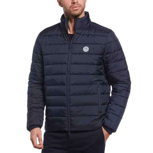 Original Penguin Lightweight Puffer Jacket Dark Sapphire