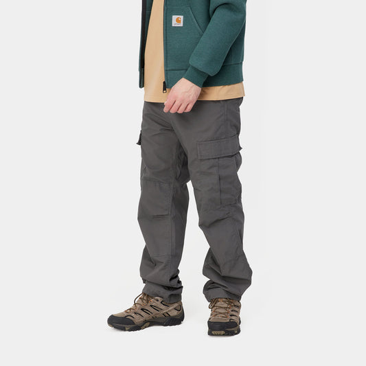 Carhartt WIP Regular Cargo Pant Cotton Columbia Rhino Rinsed Grey