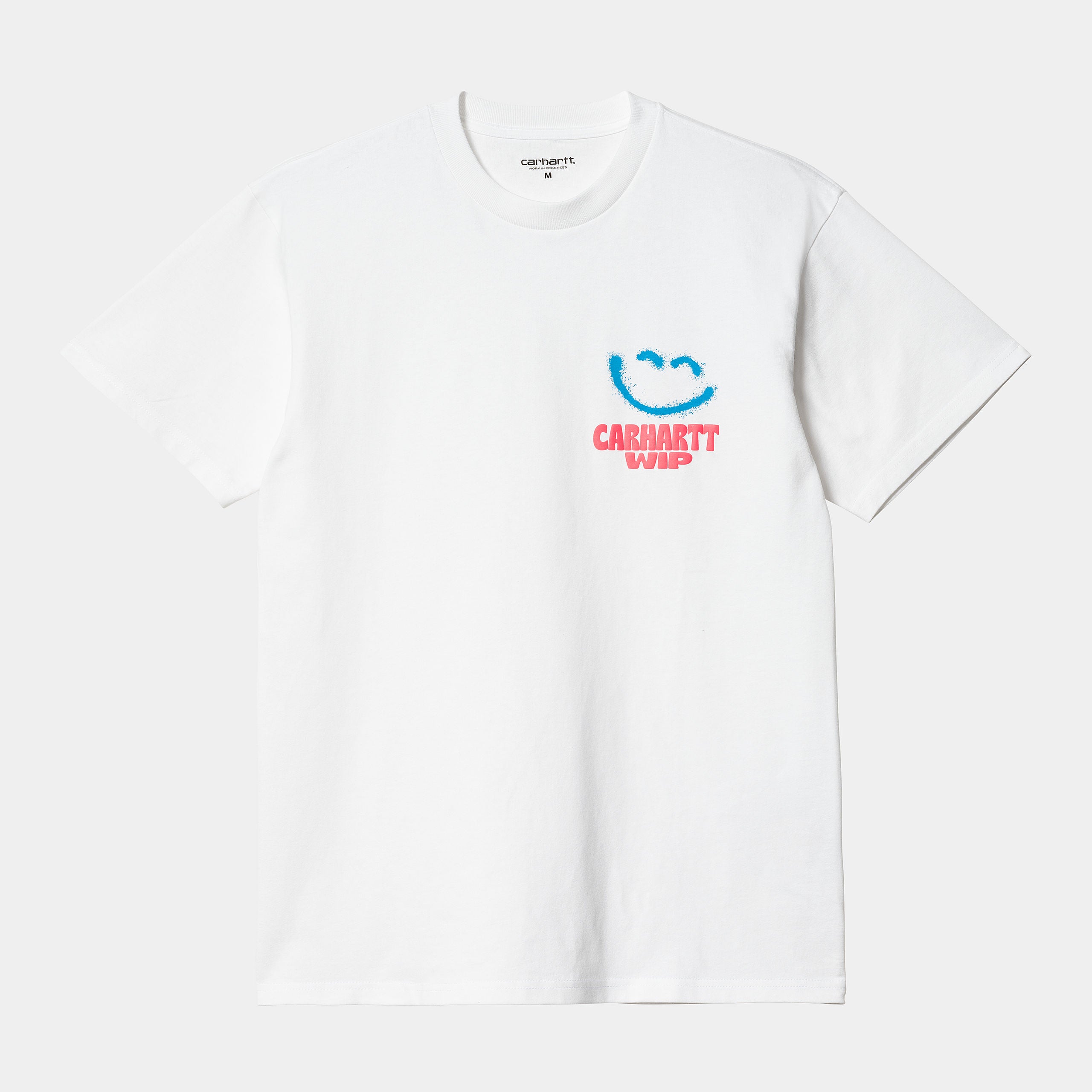 Carhartt WIP S/S Happy Script T-Shirt in White