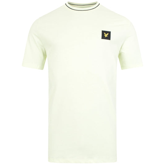 Lyle & Scott Casuals Tipped T-Shirt in Lucid Green